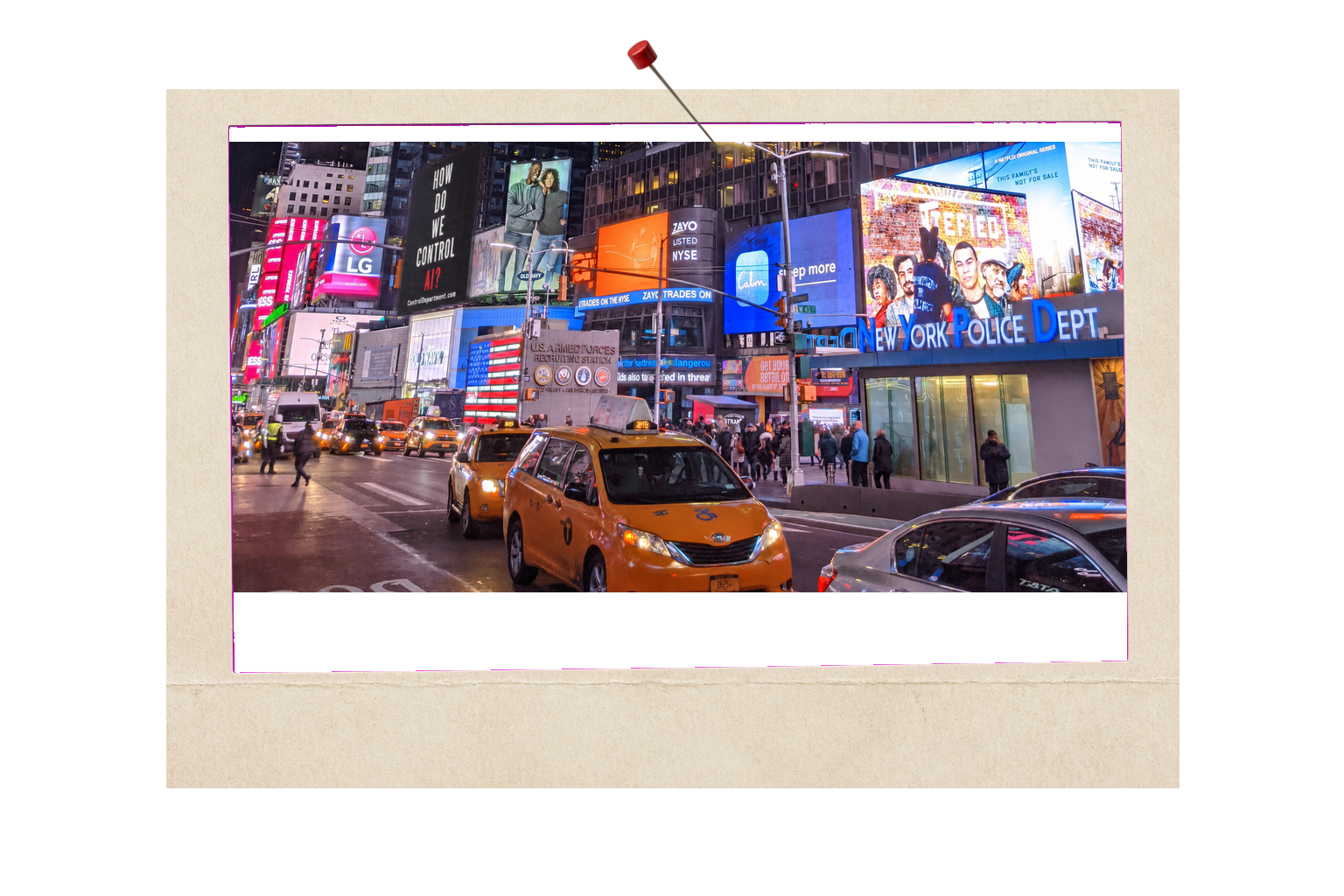 Generated campaign scene on one Times Square screen