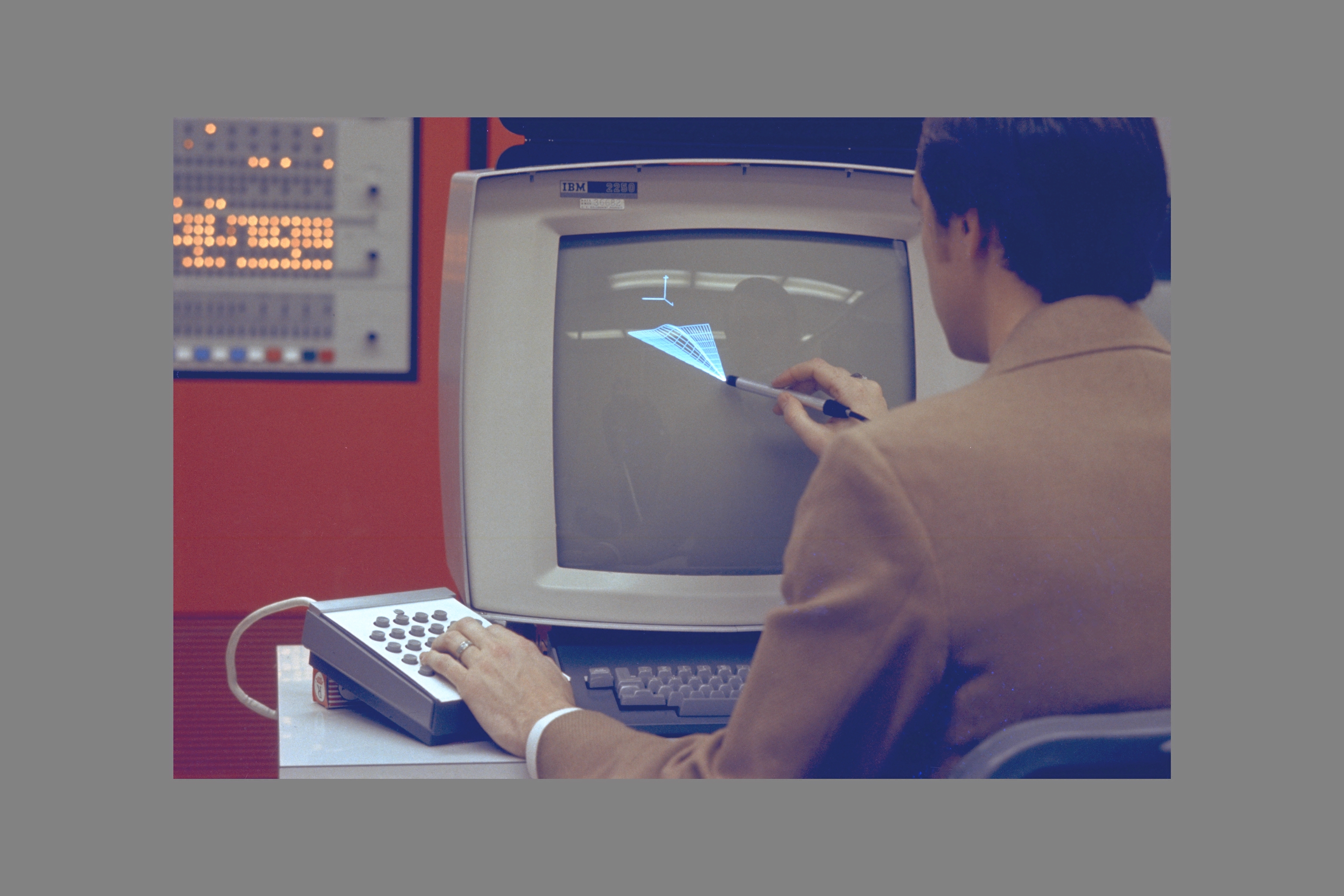 NASA computer terminal 1978